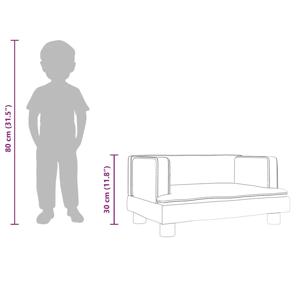 dziecieca-sofa-brazowa-60x40x30-cm