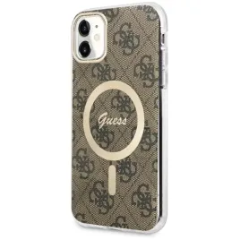 etui-guess-4g-magsafe-na-iphone-11-brazowe