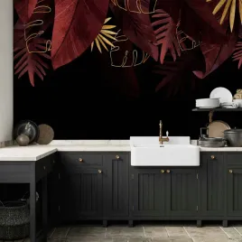 fototapeta-250x175-wodoodporna-dzungla-i-kompozycja-motyw-czerwonych-i