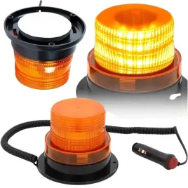 lampa-kogut-blyskowa-ostrzegawcza-led-magnes-12v-24v-pomaranczowa