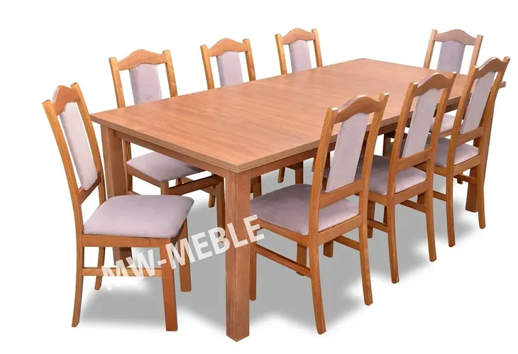 Stół Rozkładany + 8 Krzeseł SUPER OFERTA! Tanio!!!