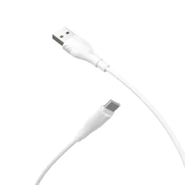borofone-kabel-usb-a-do-usb-c-2-m-bialy