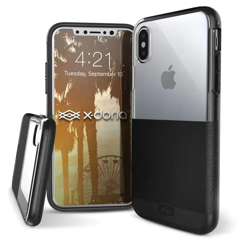 x-doria-dash-etui-iphone-x-black-leather