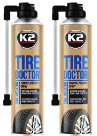 2x-k2-tire-doctor-kolo-zapasowe-w-sprayu-500ml-2-szt-do-opon-uszczelniacz