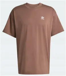 t-shirt-meski-adidas-oversize-brazowy-z-malym-logo-m