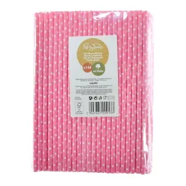 slomki-papierowe-rozowe-w-biale-kropki-144szt