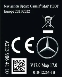 mapa-mercedes-garmin-map-pilot-a213-2021-2022-v17-v-klasa-v-class-447