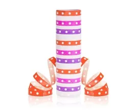 serpentyna-groszki-i-paski-rozowo-czerwone-18p-4m