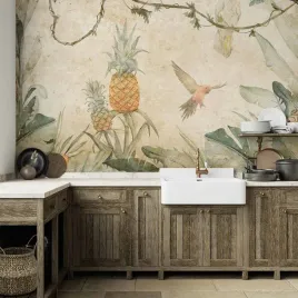 fototapeta-350x256-wodoodporna-papugi-w-dzungli