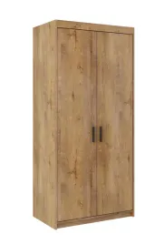 pojemna-szafa-garderoba-90cm-z-polkami-i-drazkiem-dab-lefkas