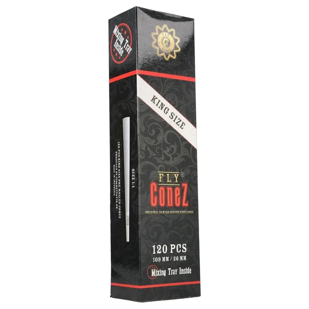 FLY ConeZ - King Size 120 sztuk bibułki skręcone