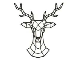 dekoracja-z-metalu-3d-andquotdeerandquot