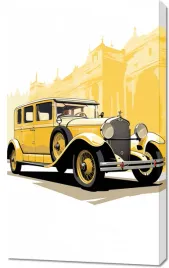 obraz-60x100cm-klasyka-motoryzacji
