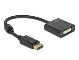 delock-adapter-displayport-1-2-meski-dvi-zenski-4k-aktywne-czarny