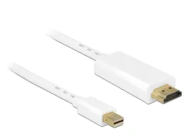 delock-83708-adapter-kablowy-3-m-mini-displayport-hdmi-bialy