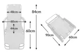 lezak-skladany-czerwony-material-stelazu-metal