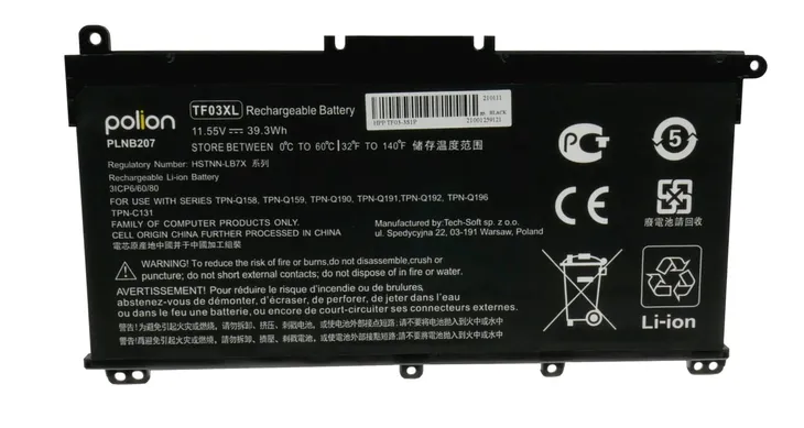 polion-tf03xl-bateria