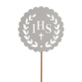 topper-papierowy-komunia-sw-ihs-listki-srebrny-24-cm
