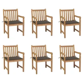 krzesla-ogrodowe-poduszki-taupe-6-szt-lite-drewno-tekowe