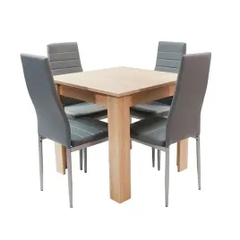 zestaw-stol-modern-80-sonoma-i-4-szare-krzesla-nicea