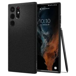 etui-braders-spigen-liquid-air-do-galaxy-s22-ultra-matte-black