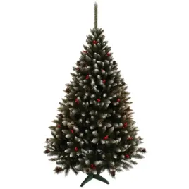 choinka-sztuczna-swierk-z-jarzebina-220cm