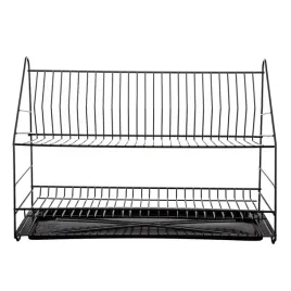 suszarka-do-naczyn-2-poziomowa-60cm-czarna-z-tacka