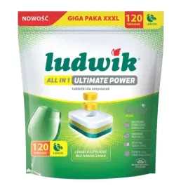 ludwik-tabletki-do-zmywarek-all-in-one-ultimate-power-lemon-120szt