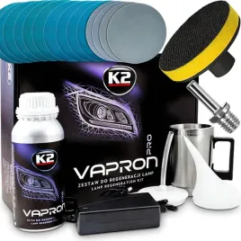 k2-vapron-czajniczek-do-regeneracji-lamp-polerowania-papier-scierny-krazki