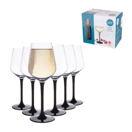 komplet-6-kieliszkow-wino-biale-czarna-nozka-290ml