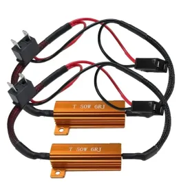 2x-rezystor-zarowek-led-h7-kasujacy-blad-t50w-8rj-8ohm-filtr-canbus-adapter