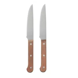ikea-lindrig-noz-do-stekow-brazowy-24-cm-2-szt