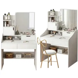 toaletka-z-lustrem-biala-do-makijazu-glamour-z-szufladami-styl-skandynawski