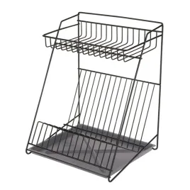 suszarka-do-naczyn-2-poziomowa-30cm-czarna-z-tacka
