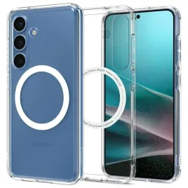 etui-spigen-ultra-hybrid-mag-magsafe-do-samsung-galaxy-s25-bialy