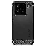 etui-spigen-rugged-armor-do-xiaomi-15-czarny-zalaczone-wyposazenie-szklo-hartowane-szmatka-do-czyszczenia