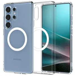 etui-spigen-ultra-hybrid-mag-magsafe-do-samsung-galaxy-s25-ultra-bialy