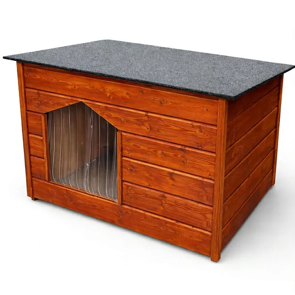 BUDA PREMIUM DLA PSA XXL 114×76,5cm OCIEPLONA PODŁOGA I DACH+KURTYNA GRATIS