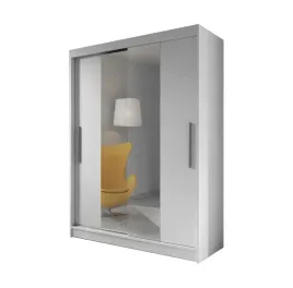 szafa-przesuwna-kira-01-z-lustrem-biala-gladka-150cm