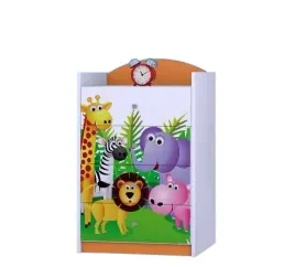 komoda-happy-k04-pomaranczowa-mebelki-dzieciece-happybabies-pl