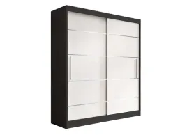szafa-przesuwna-kira-06-czarny-bialy-dekoracyjne-listewki-alu-150cm