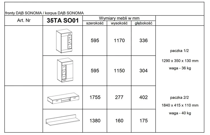 tigo-mebloscianka-4-elementy-dab-sonoma-kolor-frontow-dab-sonoma
