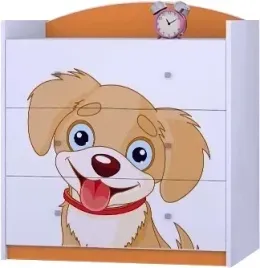 komoda-happy-k05-pomaranczowa-mebelki-dzieciece-happybabies-pl
