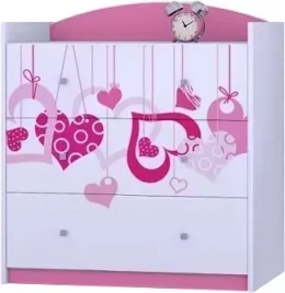 komoda-happy-k05-rozowa-mebelki-dzieciece-happybabies-pl