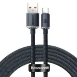 kabel-usb-a-usb-c-baseus-crystal-100w-2m-czarny