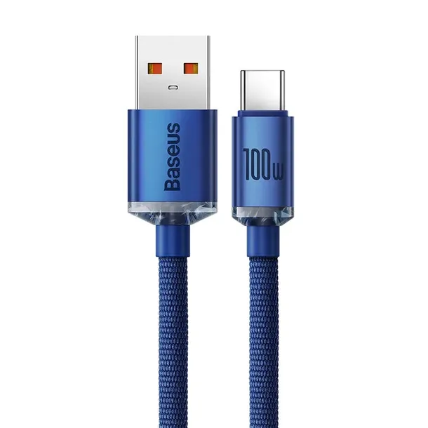 kabel-usb-do-usb-c-baseus-crystal-100w-2m-niebieski-kolor-niebieski