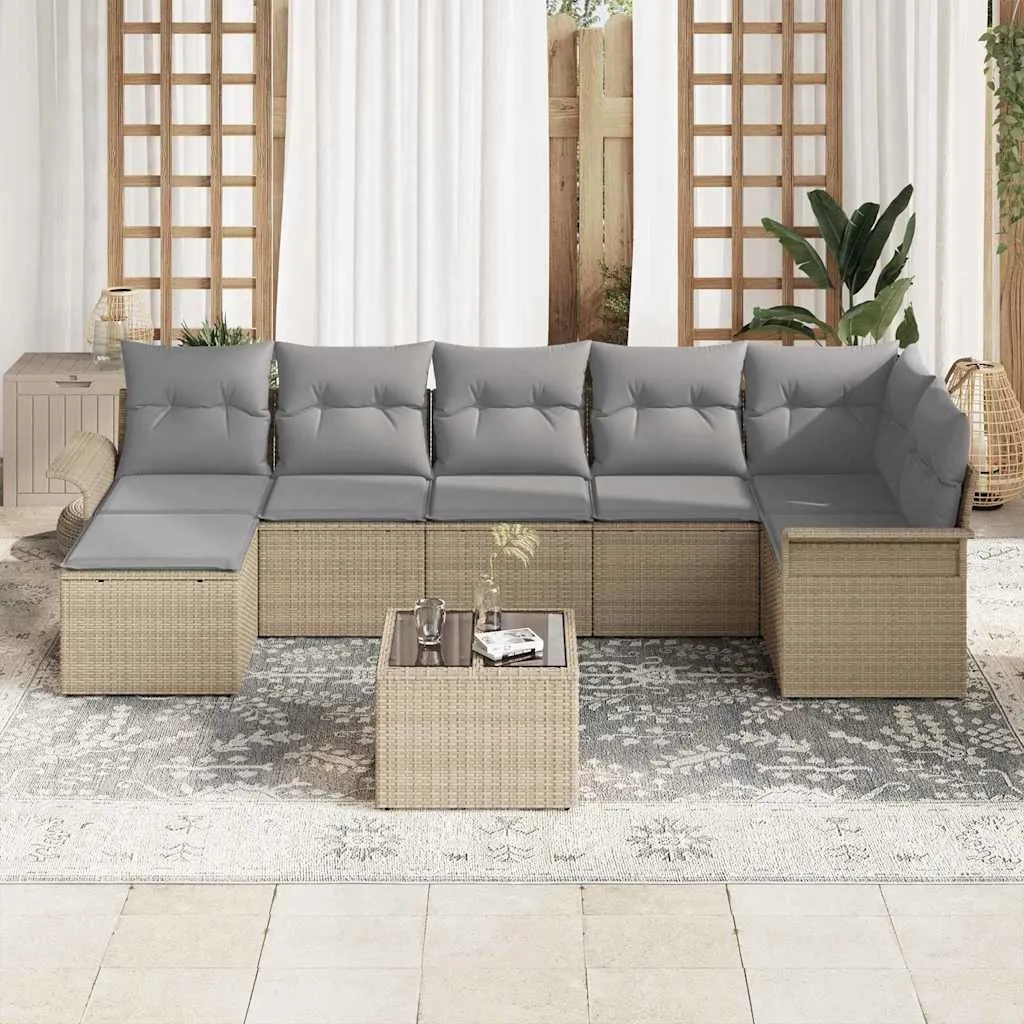 zestaw-sof-modulowych-do-ogrodu-bezowy-8-elementow-rattan-stan-nowy