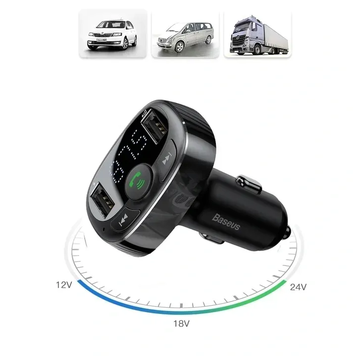 baseus-transmiter-fm-bluetooth-ladowarka-mp3-2xusb-stan-nowy