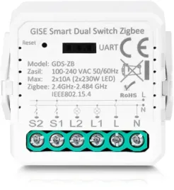 gise-smart-podwojny-modul-przekaznikowy-bez-n-zigbee-tuya-gds-zb-nn