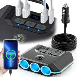 rozdzielacz-samochodowy-gniazda-zapalniczki-12-24v-3x-usb-3-0qc-usb-c-120w